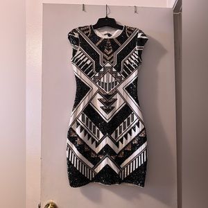 Express - Sequin Mini Dress